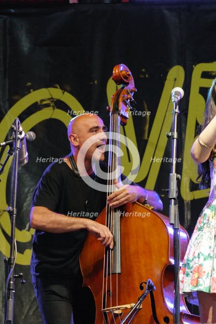 Joan Chamorro, Love Supreme Jazz Festival, Glynde Place, East Sussex, 2015. Artist: Brian O'Connor.