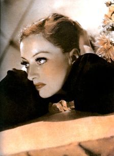 Joan Crawford, American actress, 1934-1935