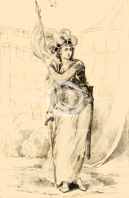 'Joan D'Arc, the Maid of Orleans', 1821.  Creator: R Page.
