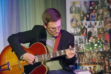Joan Fort, Joan Fort Trio plus Vincent Herring, Watermill Jazz Club, Dorking, Surrey, 20 May 2025. Creator: Brian O'Connor