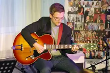 Joan Fort, Joan Fort Trio plus Vincent Herring, Watermill Jazz Club, Dorking, Surrey, 20 May 2025. Creator: Brian O'Connor
