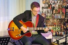 Joan Fort, Joan Fort Trio plus Vincent Herring, Watermill Jazz Club, Dorking, Surrey, 20 May 2025. Creator: Brian O'Connor