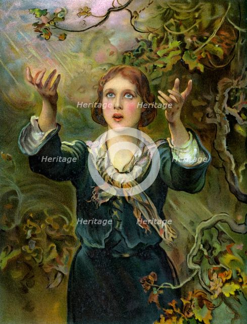Joan of Arc, 15th century French patriot and martyr, 1906. Artist: Unknown