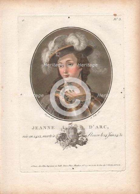 Joan of Arc, 1787.