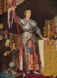 Joan of Arc 1854, (c1915). Artist: Jean-Auguste-Dominique Ingres