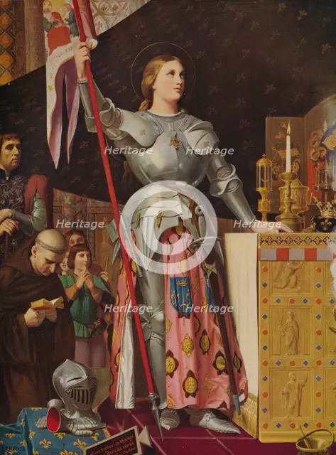 'Joan of Arc', 1854, (c1915). Artist: Jean-Auguste-Dominique Ingres.