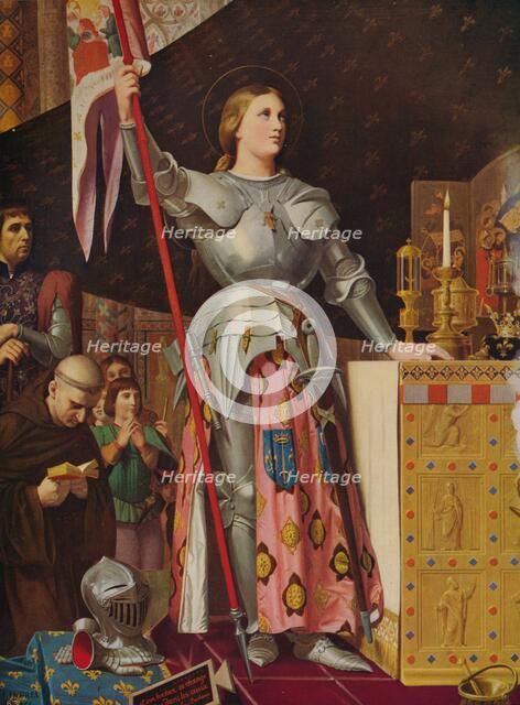 'Joan of Arc', 1854, (c1915). Artist: Jean-Auguste-Dominique Ingres.