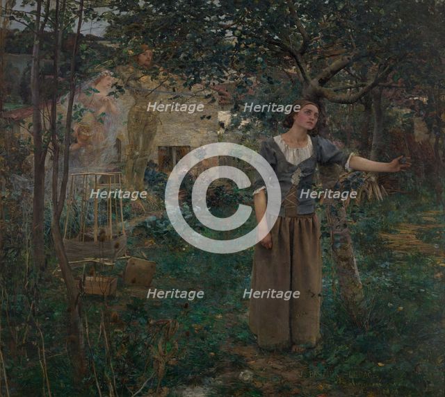 Joan of Arc, 1879. Creator: Jules Bastien-Lepage.