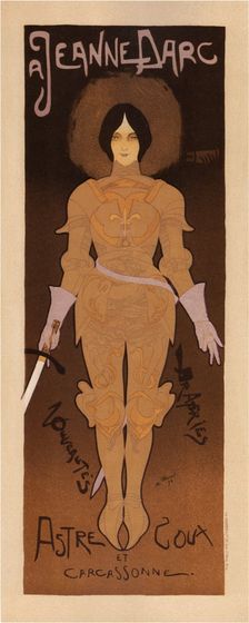 Joan of Arc, 1896. Artist: Feure, Georges de (1868–1928)