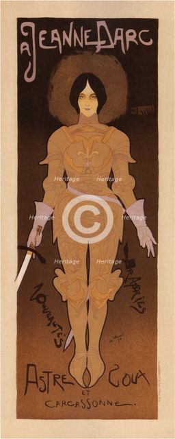 Joan of Arc, 1896. Artist: Feure, Georges de (1868–1928)