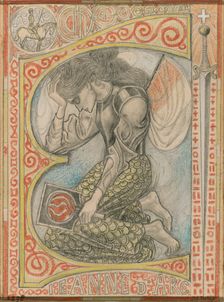 Joan of Arc, 1898. Creator: Jan Toorop