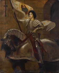 Joan of Arc. Creator: Richmond, Sir William Blake (1842-1921)