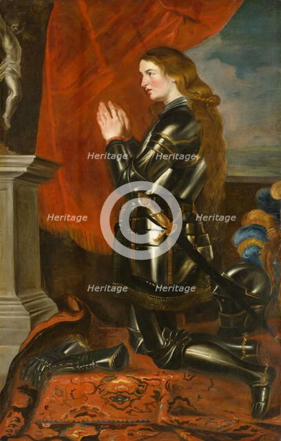 Joan of Arc, c. 1640. Creator: Rubens, Peter Paul, (School)  .
