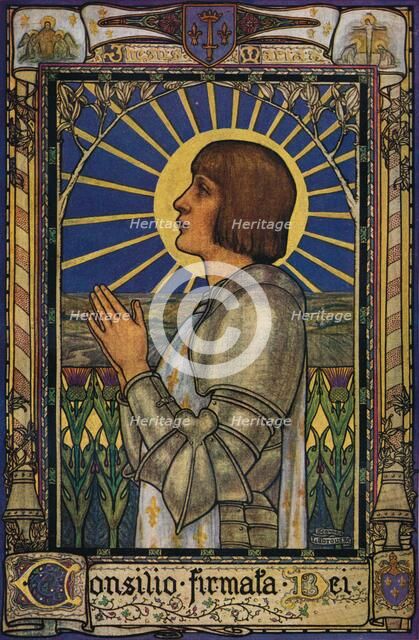 'Joan of Arc', c1900, (1918). Artist: Jeanne Labrousse.