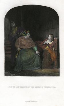 Joan of Arc examined by the Bishop of Winchester, 1431