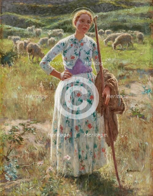 Joan of Arc, late 19th-early 20th century.. Creator: Gari Melchers.