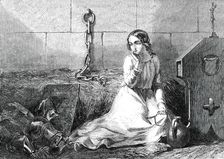 "Joan of Arc" - painted by John Absolon, 1850. Creator: Walter George Mason