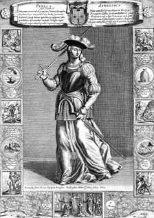 Joan of Arc, the Maid of Orleans, 15th century French patriot and martyr, 18th century