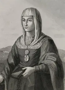 Joanna of Castile, (known as Joanna the Mad), (1479-1555), Queen of Castile (1504-1555)..., 1853. Creator: Antonio Roca Sallent