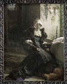 Joanna the Mad detained in Tordesillas Joanna of Castile known as Joanna the Mad (1479-1555), Qu…