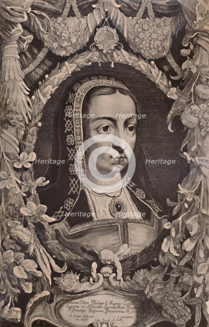 Joanna the Mad, Queen of Castile, c17th century (1894). Artist: Jonas Suijderhoef.