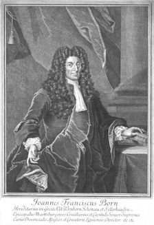 Joannes Franciscus Born early 18th century. Artist: Martin Bernigeroth