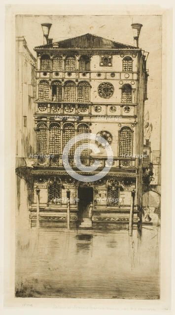 Joannis Darius, 1900. Creator: David Young Cameron.