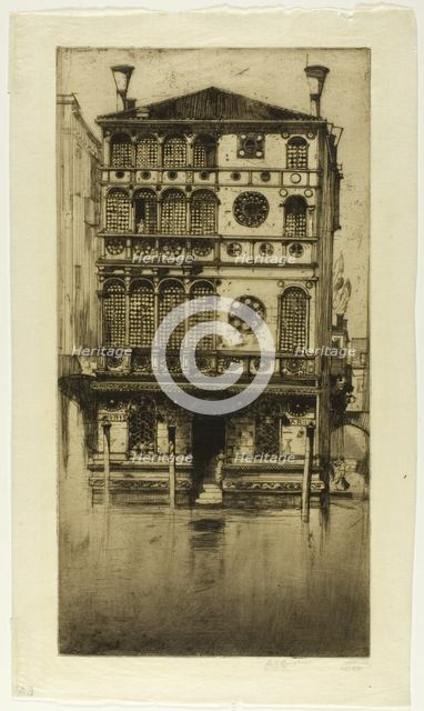 Joannis Darius, 1900. Creator: David Young Cameron.