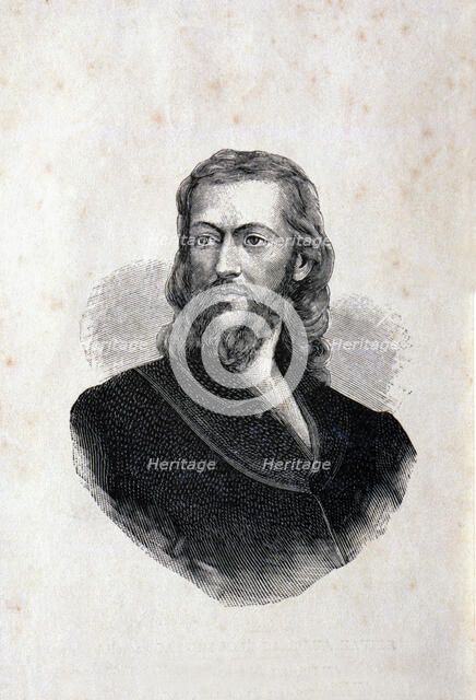 Joaquim Jose da Silava Xavier 'Tiradentes' (1748-1792), the precursor of Brazil's independence.