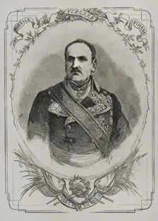 Joaquín Baldomero Fernández-Espartero Alvarez de Toro (1793-1879), called Baldomero Espartero, 1889. Creator: Unknown