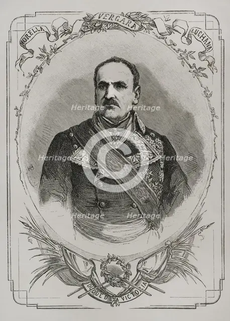 Joaquín Baldomero Fernández-Espartero Alvarez de Toro (1793-1879), called Baldomero Espartero, 1889. Creator: Unknown.