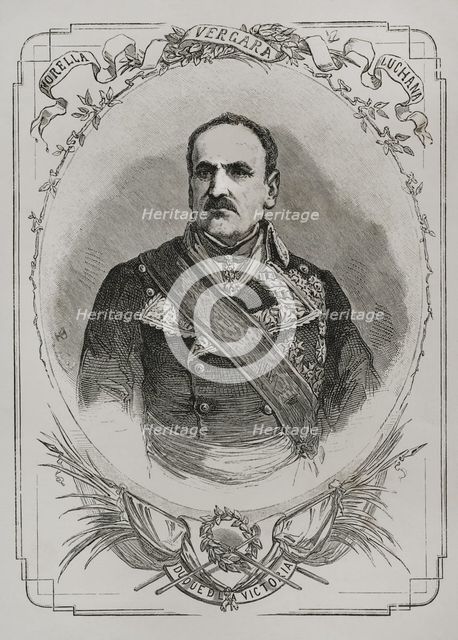 Joaquín Baldomero Fernández-Espartero Alvarez de Toro (1793-1879), called Baldomero Espartero, 1889. Creator: Unknown.