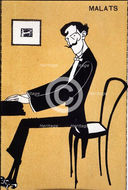 Joaquin Malats i Miarons (1872-1912), Catalan musician, he was a disciple of Juan Bta. Pujols. Ca…