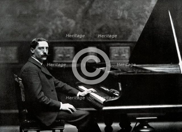 Joaquin Malats Miarons (1872-1912), Catalan musician, disciple of Juan Bautista Pujol in the Muni…