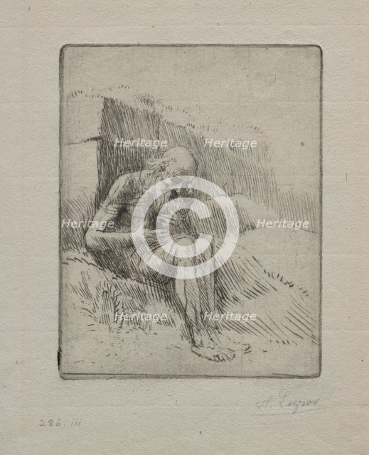 Job (2nd Plate). Creator: Alphonse Legros (French, 1837-1911).