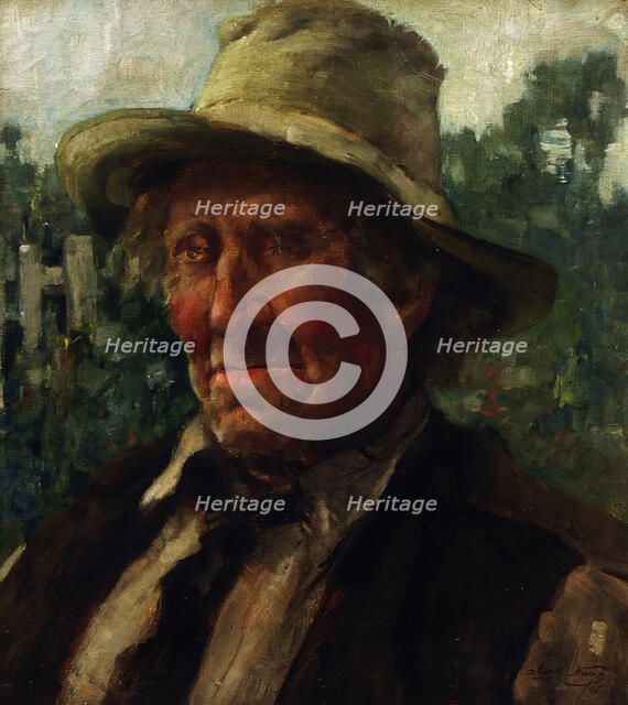 Job Mabey, 1895. Creator: James McLauchlan Nairn.