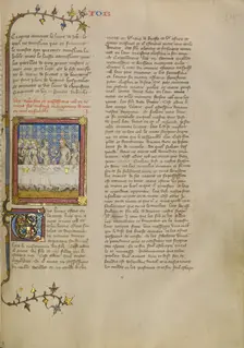 Job and His Family, about 1360-1370. Creator: Master of Jean de Mandeville