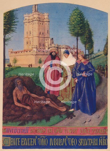 'Job', c1455, (1939). Artist: Jean Fouquet.