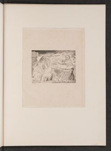 Job Rebuked by His Friends, 1825. Creator: William Blake