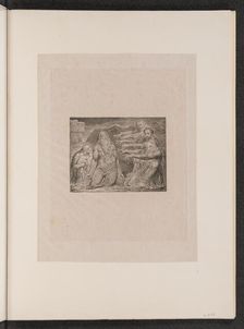 Job Rebuked by His Friends, 1825. Creator: William Blake