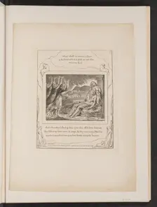 Job's Comforters, 1825. Creator: William Blake