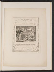 Job's Comforters, 1825. Creator: William Blake