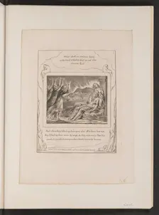 Job's Comforters, 1825. Creator: William Blake
