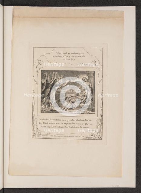 Job's Comforters, 1825. Creator: William Blake.