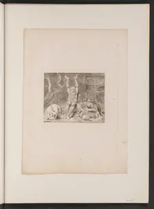 Job's Despair, 1825. Creator: William Blake