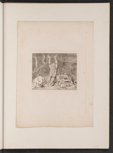 Job's Despair, 1825. Creator: William Blake