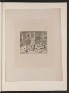 Job's Despair, 1825. Creator: William Blake
