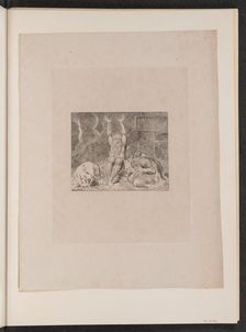 Job's Despair, 1825. Creator: William Blake