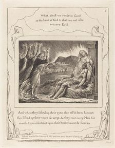 Job's Comforters, 1825. Creator: William Blake