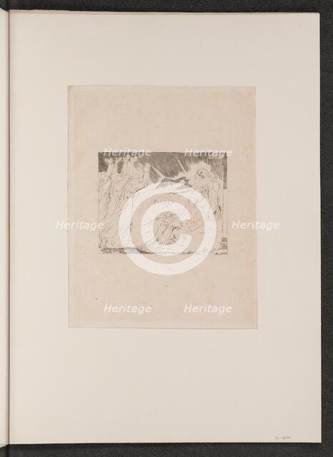 Job's Comforters, 1825. Creator: William Blake.